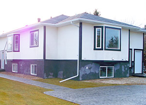 Townhome exterior